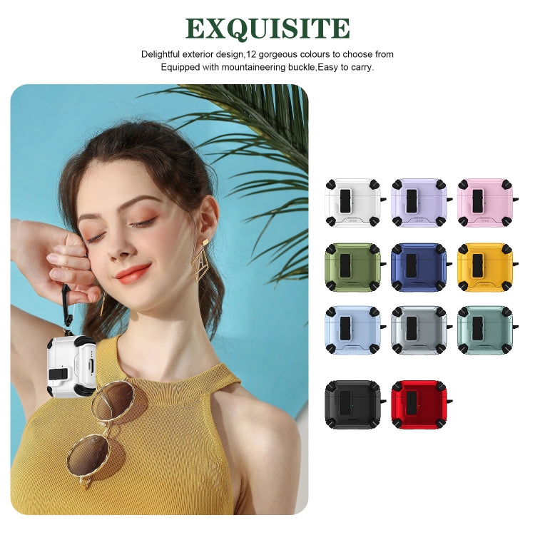 Two Color MagSafe Magnetic Holder Earphone Case, For AirPods Pro