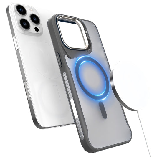 Metal Bracket MagSafe Magnetic Phone Case, For iPhone 16 Pro Max, For iPhone 16 Pro, For iPhone 16 Plus, For iPhone 16, For iPhone 15 Pro Max, For iPhone 15 Pro