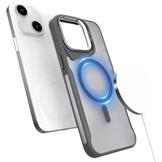 Metal Bracket MagSafe Magnetic Phone Case, For iPhone 15 Plus / 14 Plus, For iPhone 15, For iPhone 14 / 13, For iPhone 14 Pro, For iPhone 14 Pro Max, For iPhone 13 Pro Max / 12 Pro Max