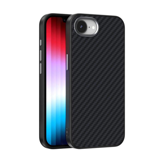 ABEEL C Carbon Fiber Series 6D Micro Relief MagSafe Phone Case, For iPhone 16e, For iPhone 16 Pro Max, For iPhone 16 Pro, For iPhone 16 Plus, For iPhone 16, For iPhone 15 Pro Max