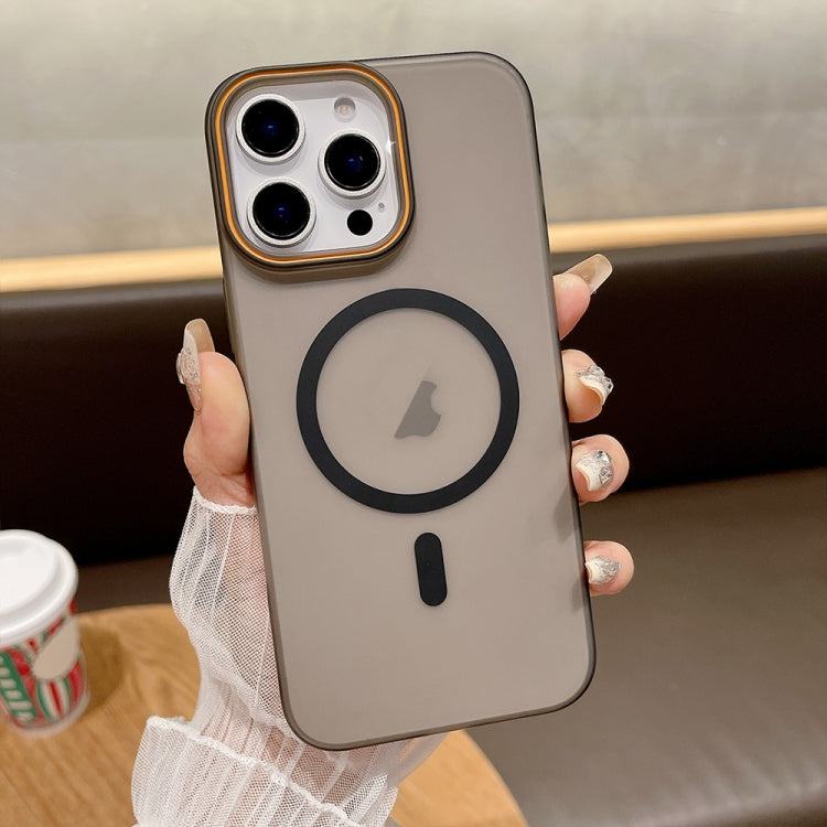 Soft Sandy Skin Feel MagSafe Magnetic PC Phone Case, For iPhone 15 Pro Max, For iPhone 15 Pro, For iPhone 15 Plus, For iPhone 15