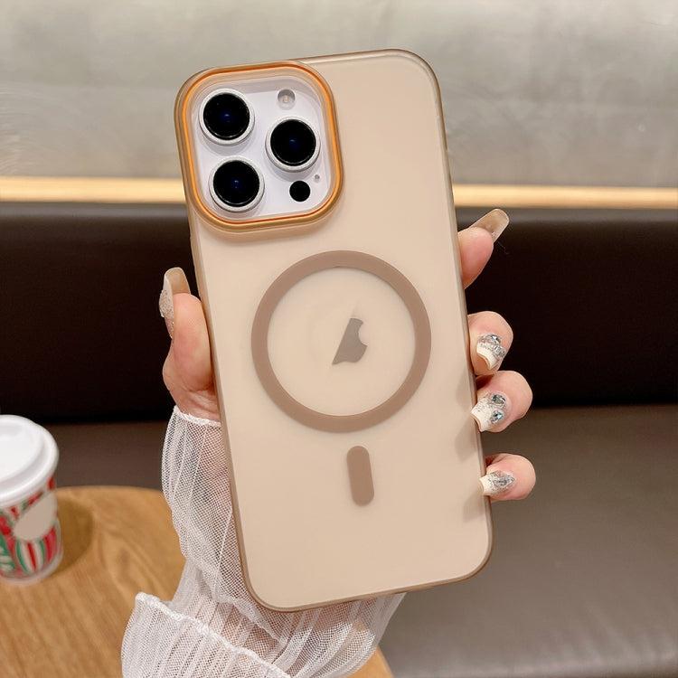 Soft Sandy Skin Feel MagSafe Magnetic PC Phone Case, For iPhone 15 Pro Max, For iPhone 15 Pro, For iPhone 15 Plus, For iPhone 15