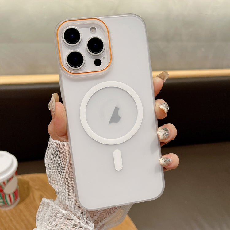 Soft Sandy Skin Feel MagSafe Magnetic PC Phone Case, For iPhone 15 Pro Max, For iPhone 15 Pro, For iPhone 15 Plus, For iPhone 15