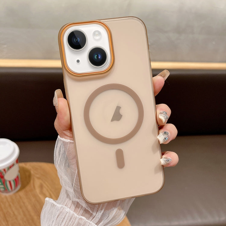 Soft Sandy Skin Feel MagSafe Magnetic PC Phone Case, For iPhone 15 Pro Max, For iPhone 15 Pro, For iPhone 15 Plus, For iPhone 15