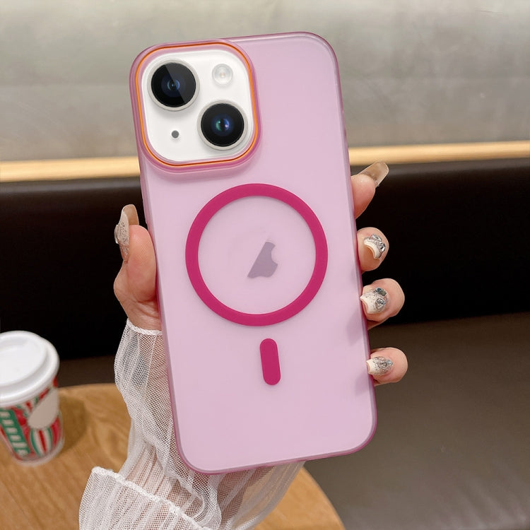Soft Sandy Skin Feel MagSafe Magnetic PC Phone Case, For iPhone 15 Pro Max, For iPhone 15 Pro, For iPhone 15 Plus, For iPhone 15