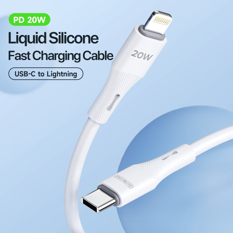 DUZZONA A10 PD20W 480Mbps Type-C to 8 Pin Fast Charging Cable, DUZZONA A10 PD20W