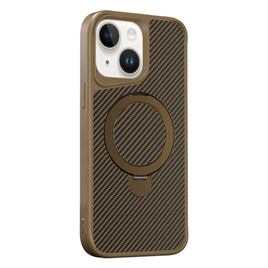 Carbon Fiber Texture 360 MagSafe Holder Phone Case