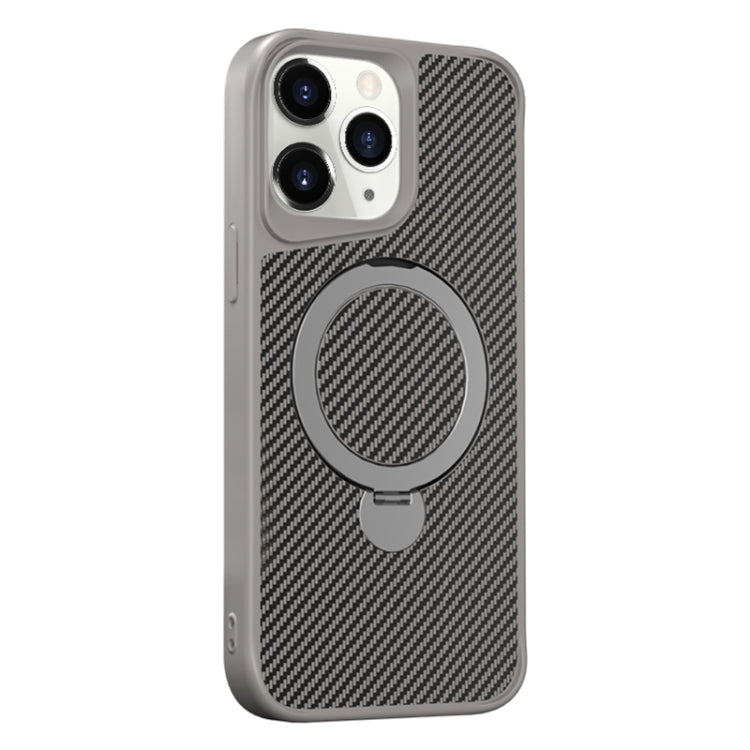 Carbon Fiber Texture 360 MagSafe Holder Phone Case