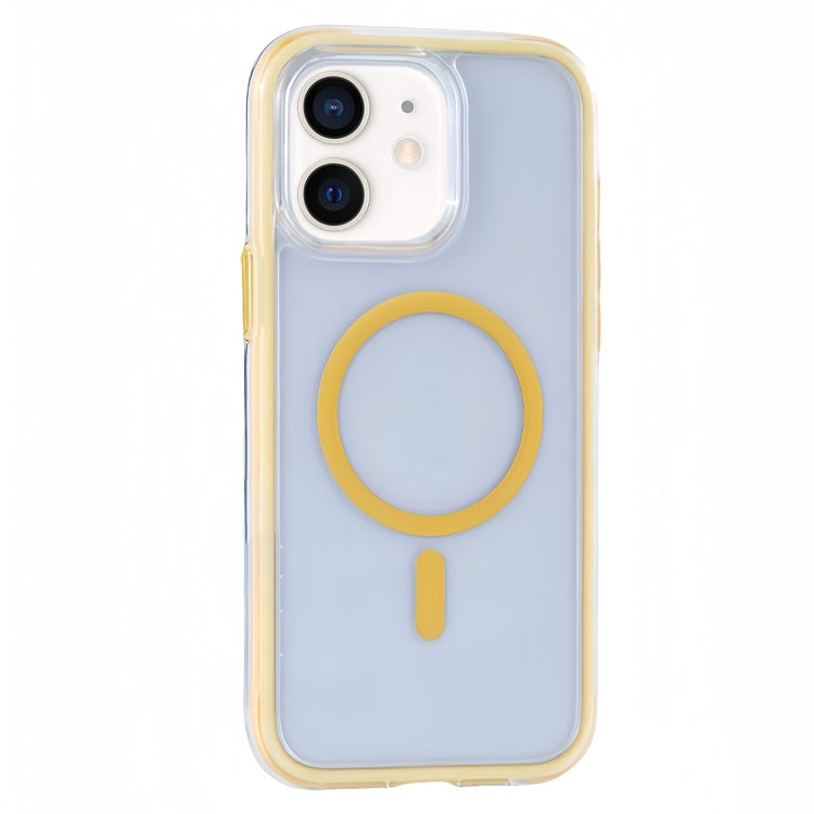 Vacuum Airbag Y2 Series Transparent MagSafe Magnetic Phone Case, For iPhone 13 Pro, For iPhone 12 / 12 Pro