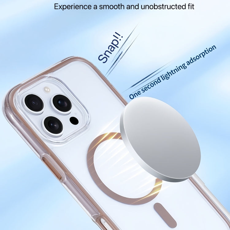 Vacuum Airbag Y2 Series Transparent MagSafe Magnetic Phone Case, For iPhone 13 Pro, For iPhone 12 / 12 Pro