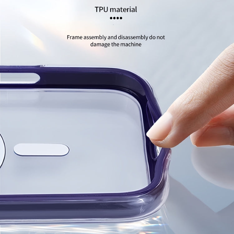 Vacuum Airbag Y2 Series Transparent MagSafe Magnetic Phone Case, For iPhone 13 Pro, For iPhone 12 / 12 Pro