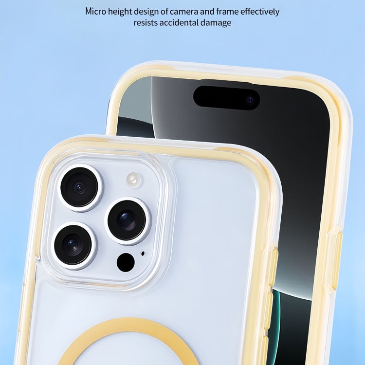 Vacuum Airbag Y2 Series Transparent MagSafe Magnetic Phone Case, For iPhone 13 Pro, For iPhone 12 / 12 Pro