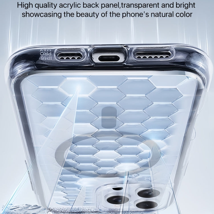 Vacuum Airbag Y2 Series Transparent MagSafe Magnetic Phone Case, For iPhone 13 Pro, For iPhone 12 / 12 Pro