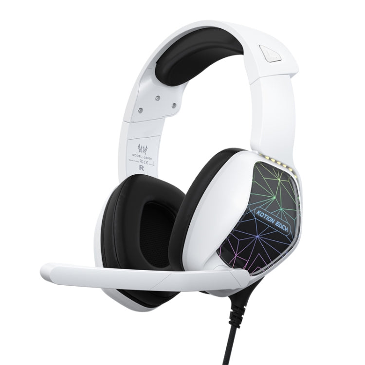 KOTION EACH G6000 On-Ear Gaming Headset with Mic, Length: About 2.1m, G6000