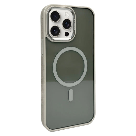 Metal Lens Frame MagSafe Phone Case, For iPhone 15 Pro Max, For iPhone 15 Pro, For iPhone 15 Plus, For iPhone 15