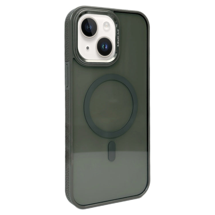 Metal Lens Frame MagSafe Phone Case, For iPhone 15 Pro Max, For iPhone 15 Pro, For iPhone 15 Plus, For iPhone 15
