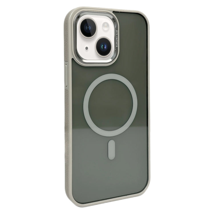 Metal Lens Frame MagSafe Phone Case, For iPhone 15 Pro Max, For iPhone 15 Pro, For iPhone 15 Plus, For iPhone 15