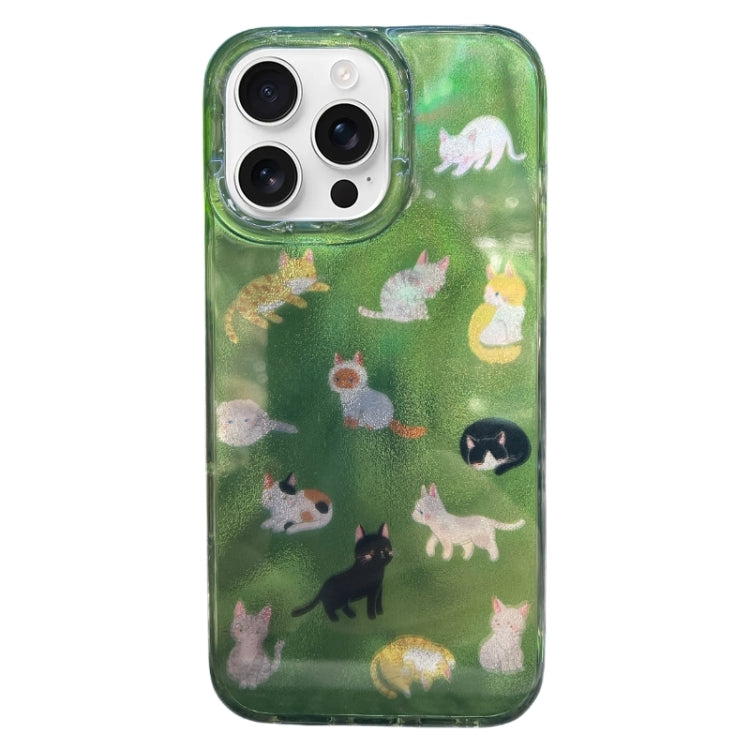 Double Layer IMD Pattern TPU Phone Case, For iPhone 13 Pro