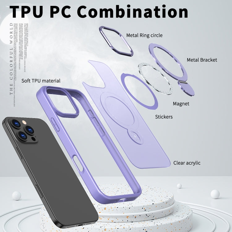 Wing Series Gen2 MagSafe Metal Ring Holder Phone Case, For iPhone 16 Pro Max, For iPhone 16 Pro