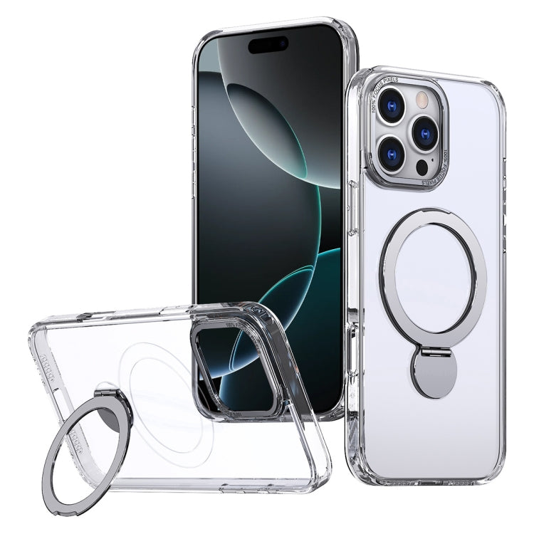 Wing Series Gen2 MagSafe Metal Ring Holder Phone Case, For iPhone 16 Pro Max, For iPhone 16 Pro