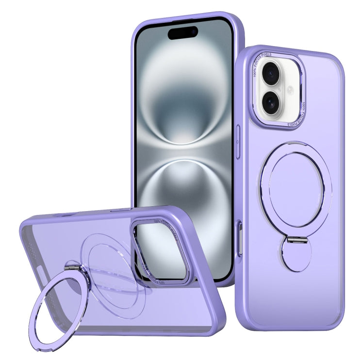 Wing Series Gen2 MagSafe Metal Ring Holder Phone Case, For iPhone 16 Plus, For iPhone 16