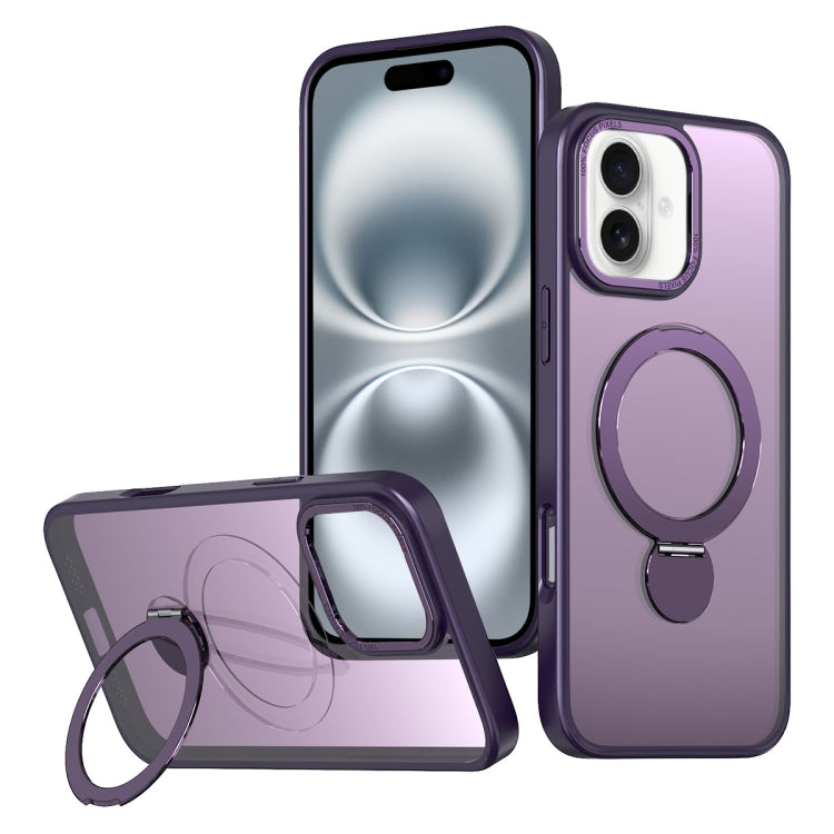 Wing Series Gen2 MagSafe Metal Ring Holder Phone Case, For iPhone 16 Plus, For iPhone 16