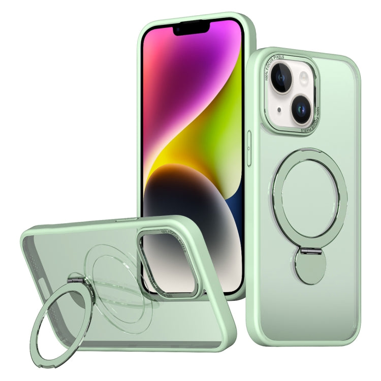 Wing Series Gen2 MagSafe Metal Ring Holder Phone Case, For iPhone 14 Plus, For iPhone 14