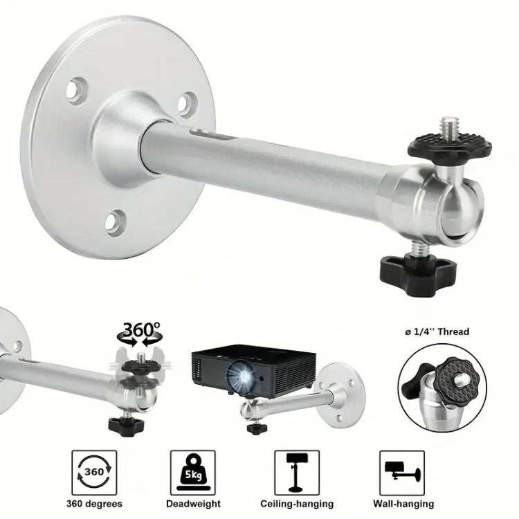 LS-302B Universal Aluminum Alloy Bracket For Surveillance Camera Projector