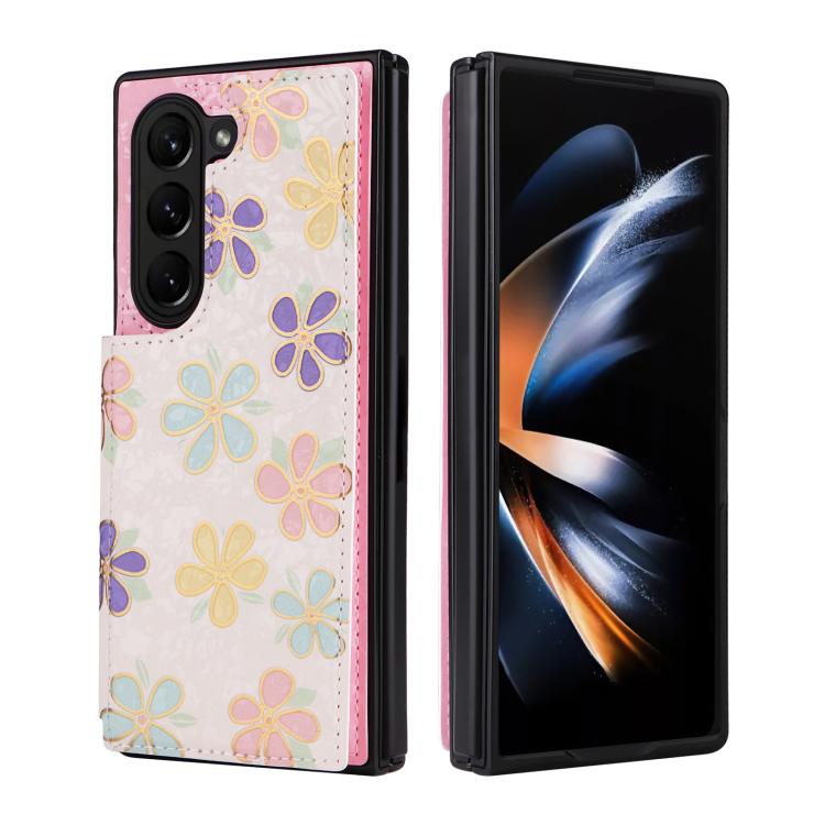 Printed Double Buckle RFID Anti-theft Phone Case