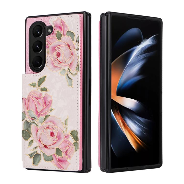 Printed Double Buckle RFID Anti-theft Phone Case