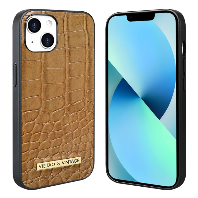 VIETAO Alligator Texture PU Phone Case, For iPhone 14 Pro, For iPhone 14 Pro Max, For iPhone 13 Pro Max, For iPhone 13 Pro, For iPhone 13, For iPhone 12 / 12 Pro, For iPhone 12 Pro Max, For iPhone 11 Pro Max