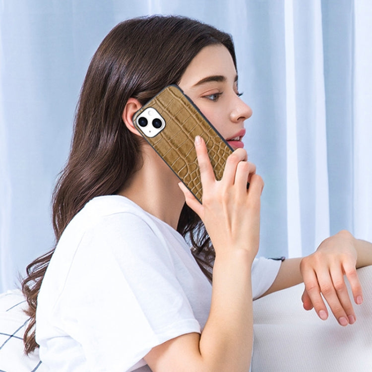 VIETAO Alligator Texture PU Phone Case, For iPhone 14 Pro, For iPhone 14 Pro Max, For iPhone 13 Pro Max, For iPhone 13 Pro, For iPhone 13, For iPhone 12 / 12 Pro, For iPhone 12 Pro Max, For iPhone 11 Pro Max