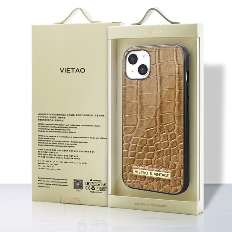 VIETAO Alligator Texture PU Phone Case, For iPhone 14 Pro, For iPhone 14 Pro Max, For iPhone 13 Pro Max, For iPhone 13 Pro, For iPhone 13, For iPhone 12 / 12 Pro, For iPhone 12 Pro Max, For iPhone 11 Pro Max