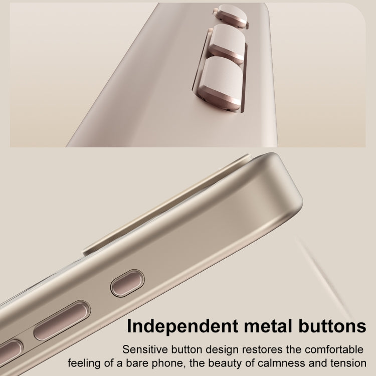 Wave Texture Liquid Silicone Titanium MagSafe Phone Case, For iPhone 16 Pro Max, For iPhone 16 Pro, For iPhone 16 Plus, For iPhone 16, For iPhone 15 Pro Max, For iPhone 15 Pro