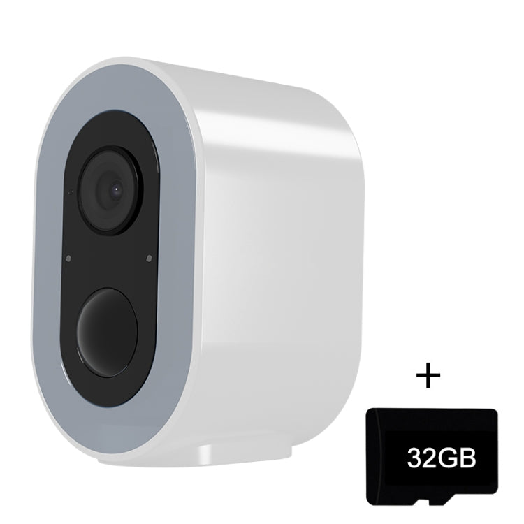 WiFi Tuya Smart Version HD Low Power Consumption Battery Camera, US Plug, Without Memory, 32GB, 64GB, 128GB