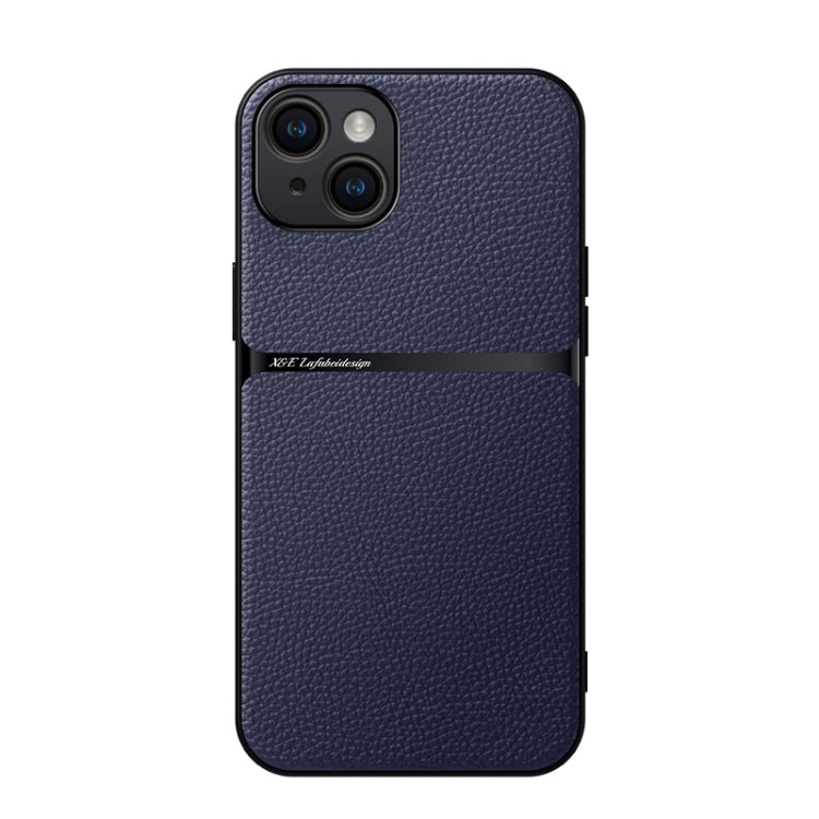 Litchi Leather Magnetic Full Coverage Shockproof Phone Case, For iPhone 15, For iPhone 14 Plus, For iPhone 14, For iPhone 14 Pro