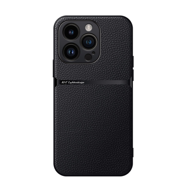 Litchi Leather Magnetic Full Coverage Shockproof Phone Case, For iPhone 15, For iPhone 14 Plus, For iPhone 14, For iPhone 14 Pro