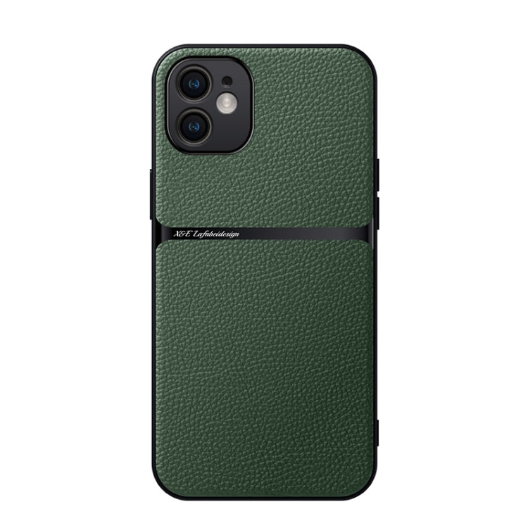 Litchi Leather Magnetic Full Coverage Shockproof Phone Case, For iPhone 11, For iPhone 11 Pro, For iPhone X / XS, For iPhone XR