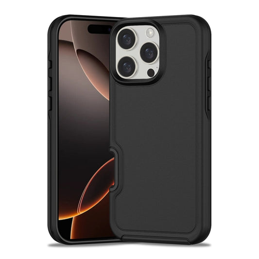 Shockproof MagSafe Armor PC Hybrid TPU Phone Case, For iPhone 16 Pro Max, For iPhone 16 Pro