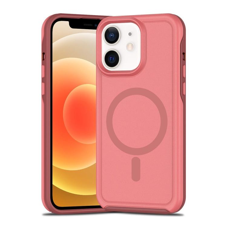 Shockproof MagSafe Armor PC Hybrid TPU Phone Case, For iPhone 13, For iPhone 12