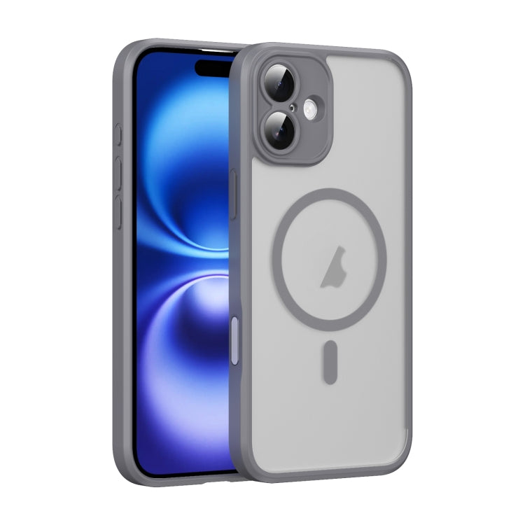 Translucent Frosted MagSafe Phone Case with AI Button, For iPhone 16 Pro Max, For iPhone 16 Pro, For iPhone 16, For iPhone 16 Plus