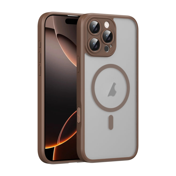 Translucent Frosted MagSafe Phone Case with AI Button, For iPhone 16 Pro Max, For iPhone 16 Pro, For iPhone 16, For iPhone 16 Plus
