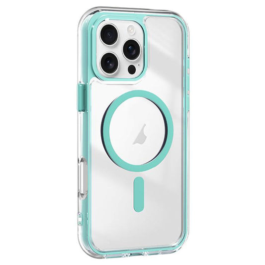 Acrylic Hybrid TPU Airbag Shockproof MagSafe Phone Case, For iPhone 16 Pro Max, For iPhone 16 Pro, For iPhone 16 Plus