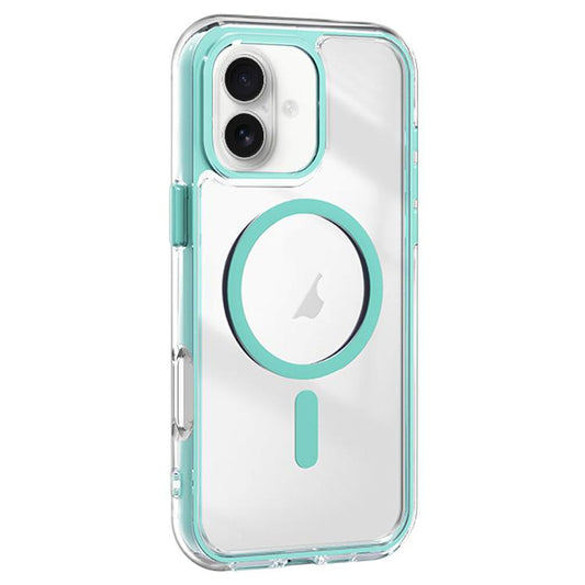 Acrylic Hybrid TPU Airbag Shockproof MagSafe Phone Case, For iPhone 16, For iPhone 15 Pro Max, For iPhone 15 Pro
