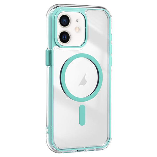 Acrylic Hybrid TPU Airbag Shockproof MagSafe Phone Case, For iPhone 12, For iPhone 12 Pro Max, For iPhone 12 Pro