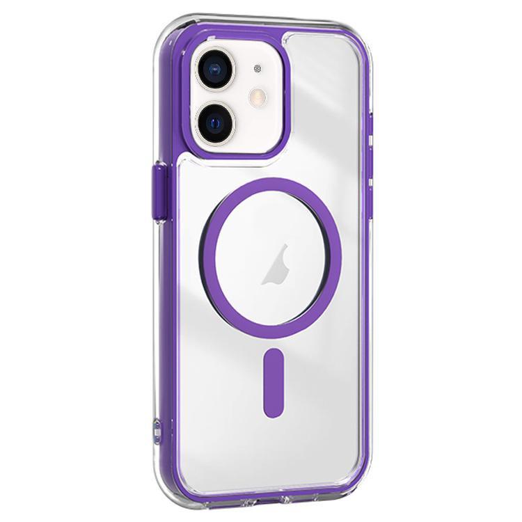 Acrylic Hybrid TPU Airbag Shockproof MagSafe Phone Case, For iPhone 12, For iPhone 12 Pro Max, For iPhone 12 Pro