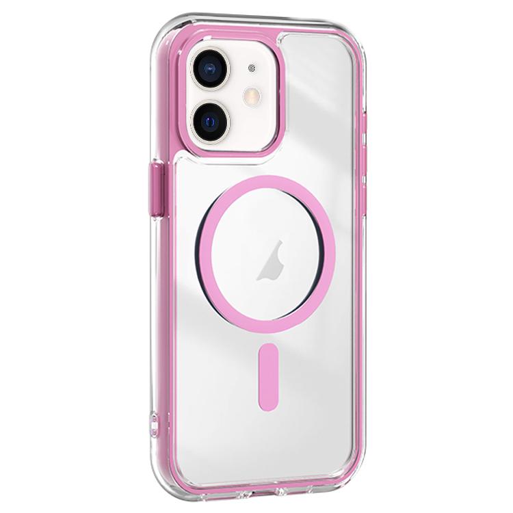Acrylic Hybrid TPU Airbag Shockproof MagSafe Phone Case, For iPhone 12, For iPhone 12 Pro Max, For iPhone 12 Pro