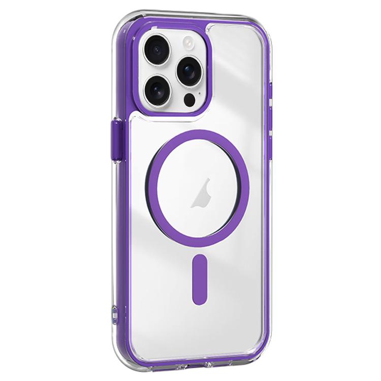 Acrylic Hybrid TPU Airbag Shockproof MagSafe Phone Case, For iPhone 12, For iPhone 12 Pro Max, For iPhone 12 Pro