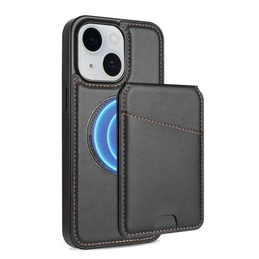 Skin Feel Detachable Card Bag Magsafe Phone Case, For iPhone 14 Plus, For iPhone 13 / 14, For iPhone 14 Pro, For iPhone 14 Pro Max