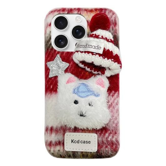 Cartoon Dog Plush Phone Case, For iPhone 16 Pro Max, For iPhone 16 Pro, For iPhone 16 Plus, For iPhone 16, For iPhone 15 Pro Max, For iPhone 15 Pro, For iPhone 15 Plus, For iPhone 15, For iPhone 14 Plus, For iPhone 14, For iPhone 14 Pro����������������...